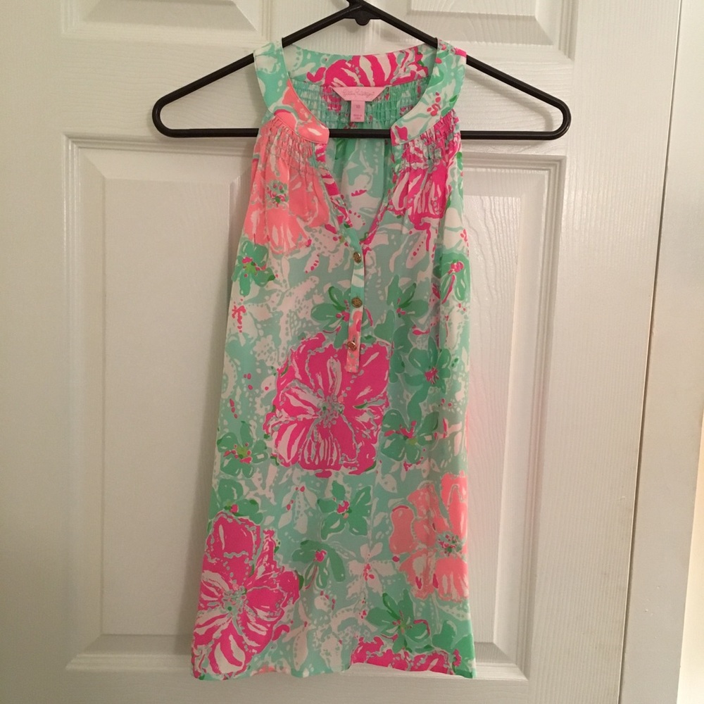 Lilly Pulitzer Floral Tank